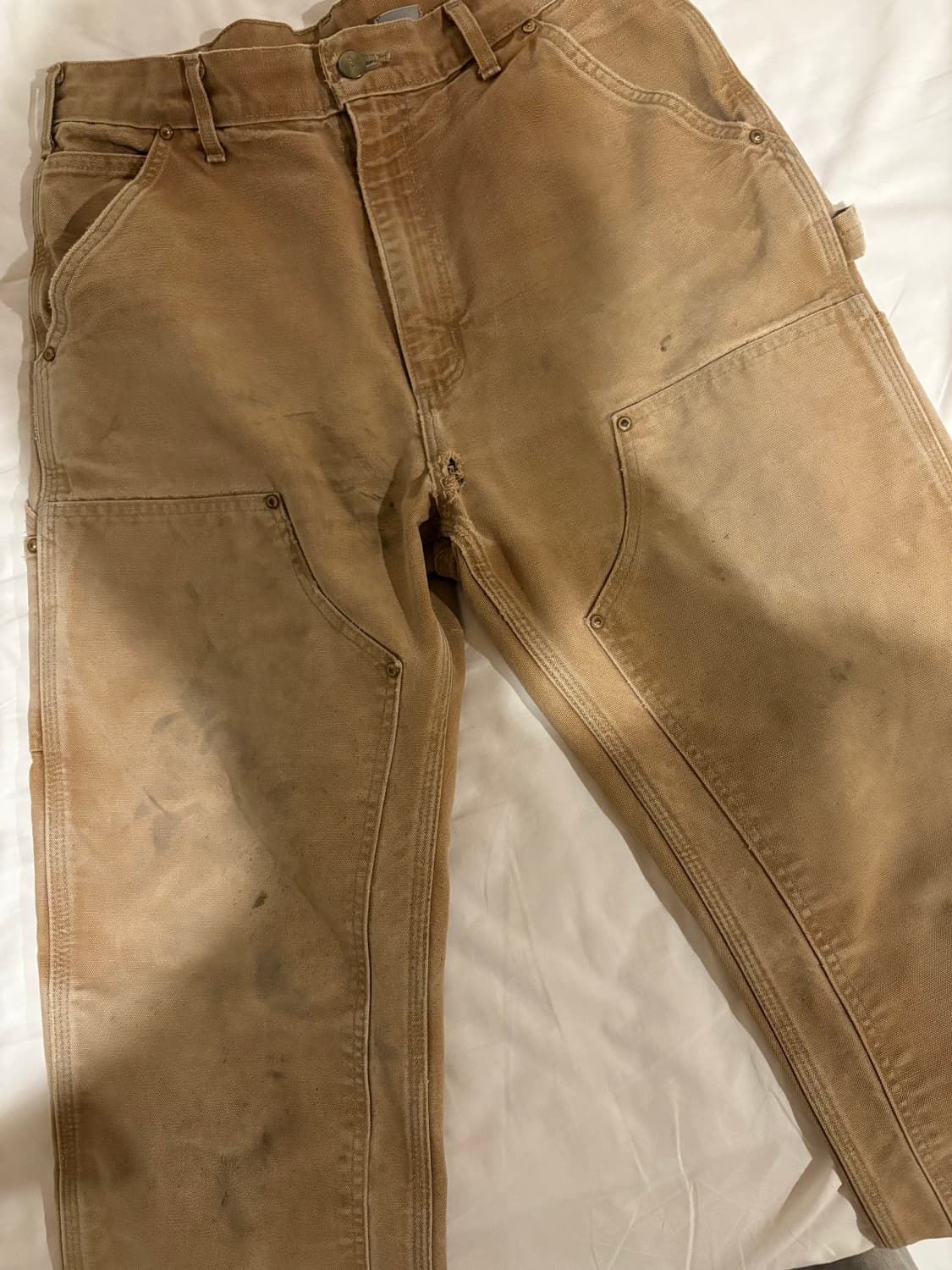 (32X34) 칼하트 더블니 팬츠 상품이미지2