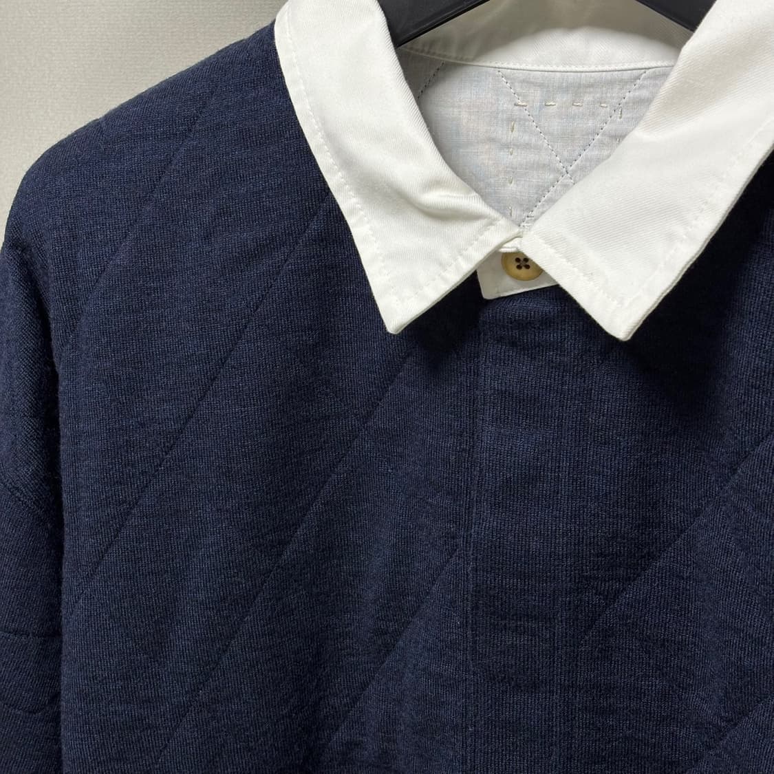 5) visvim 비즈빔 25SS 라캄 울 폴로 롱슬리브  상품이미지3