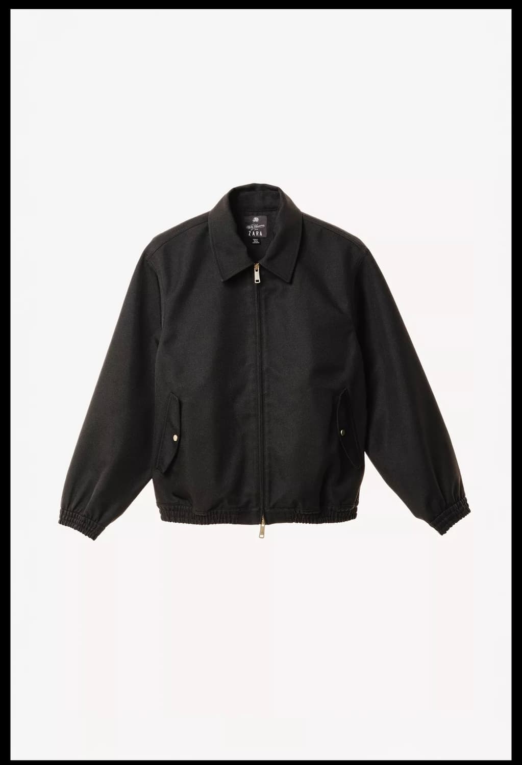 자라 윌리 차바리아 스트럭처 봄버 자켓 상품이미지1