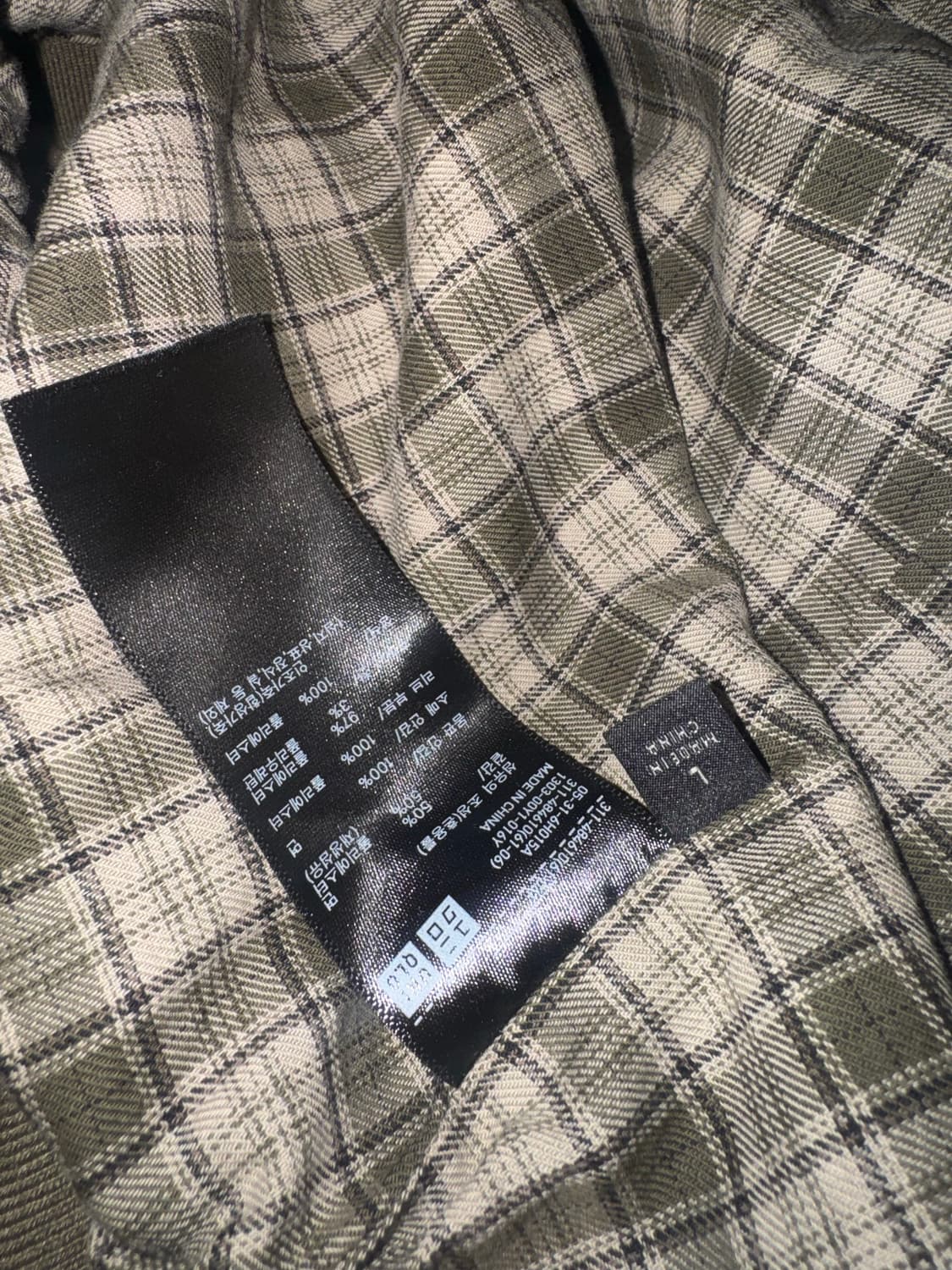 [L] 유니클로 베스트셀러 해링턴 자켓 57 올리브 상품이미지2