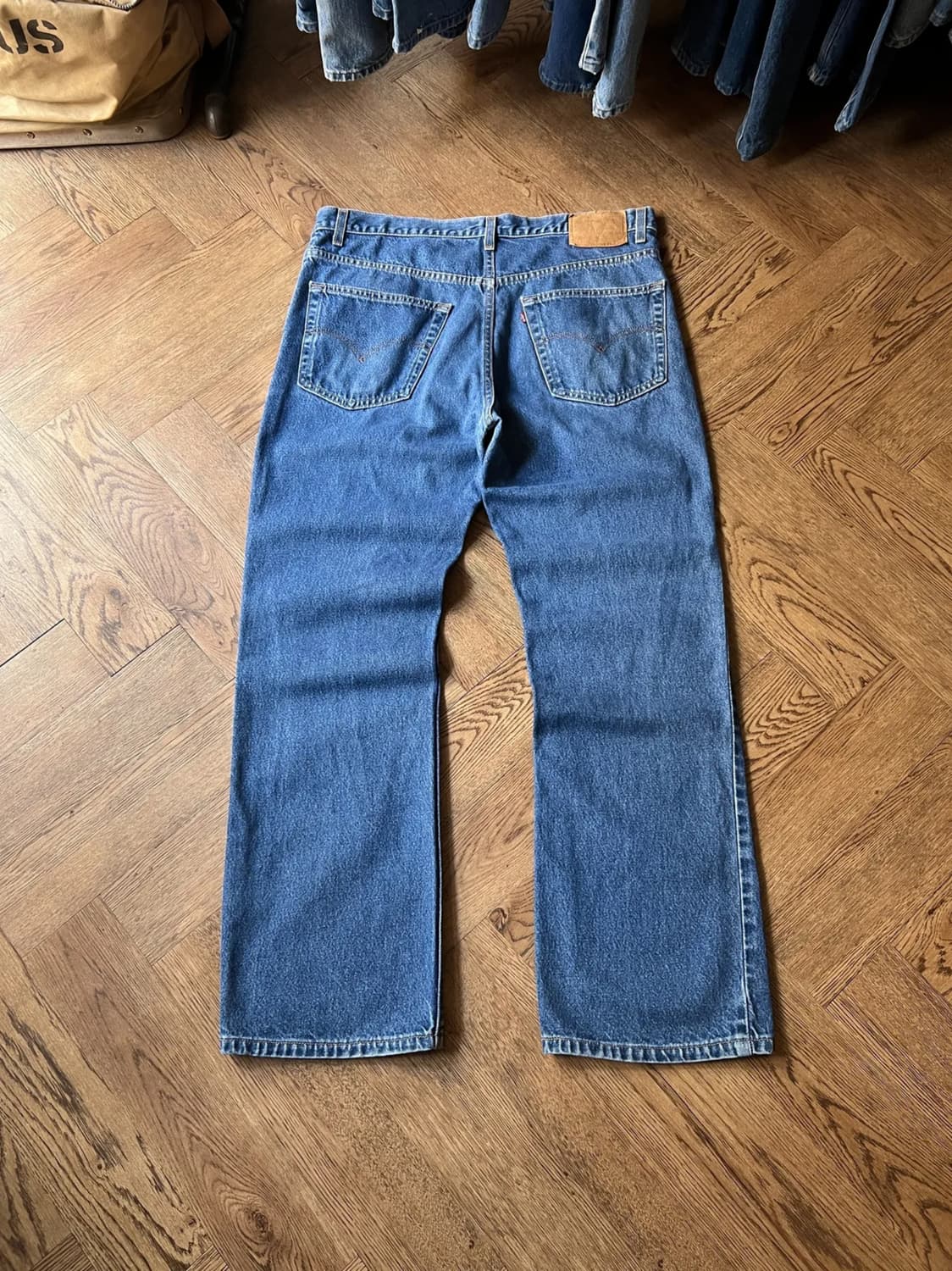 [40]00s 리바이스 517 USA Made 빈티지워싱 플레어진 F25 상품이미지1