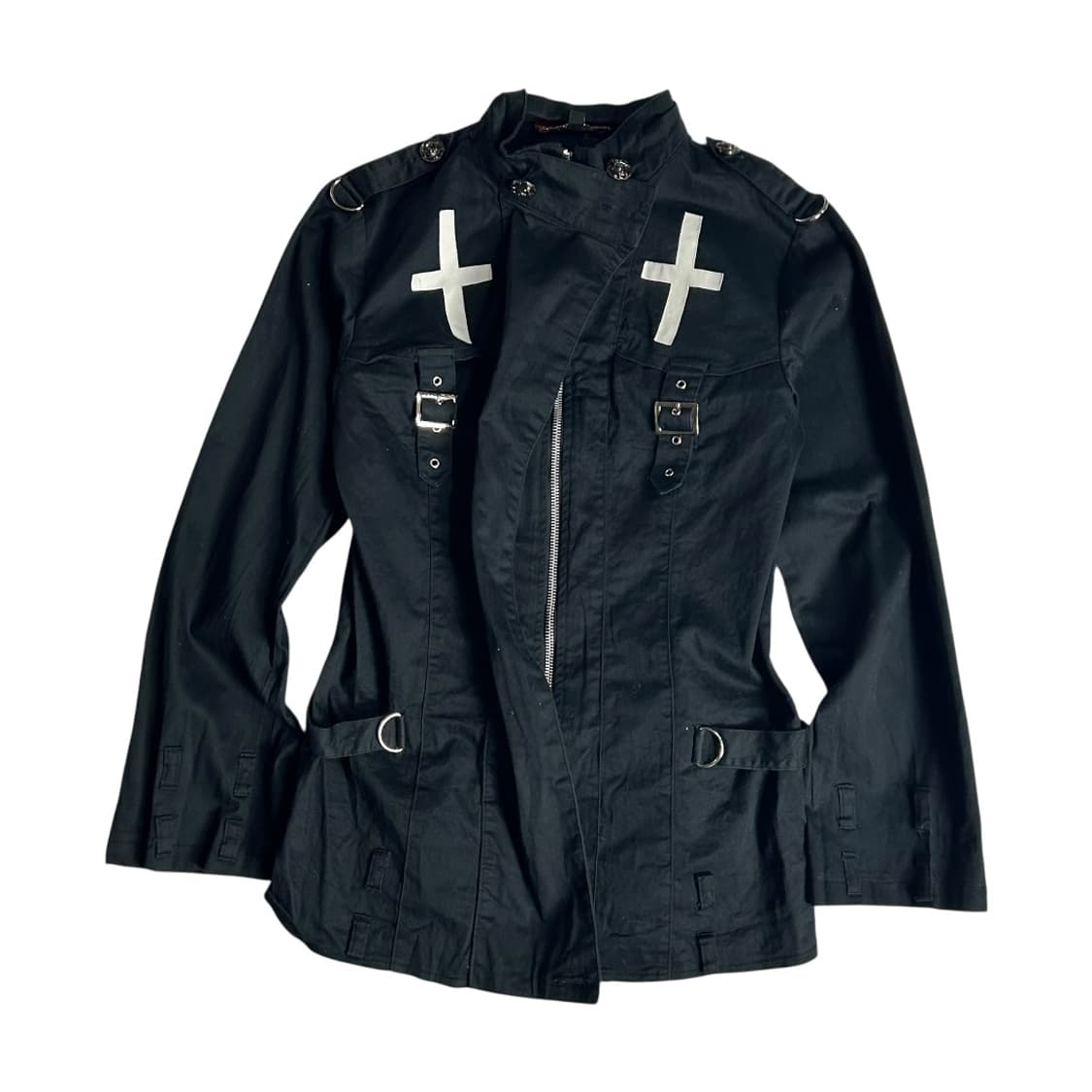 [BODY LINE] 바디라인 고딕 크로스 본디지 자켓 상품이미지1