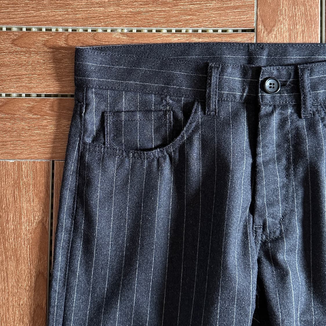 Comme des Garcons striped wool slacks 상품이미지3