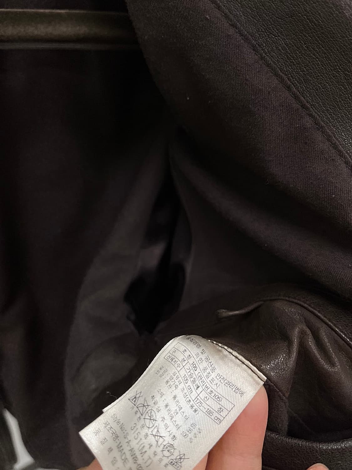 100-105) 시리즈 베지터블 가죽자켓  상품이미지8