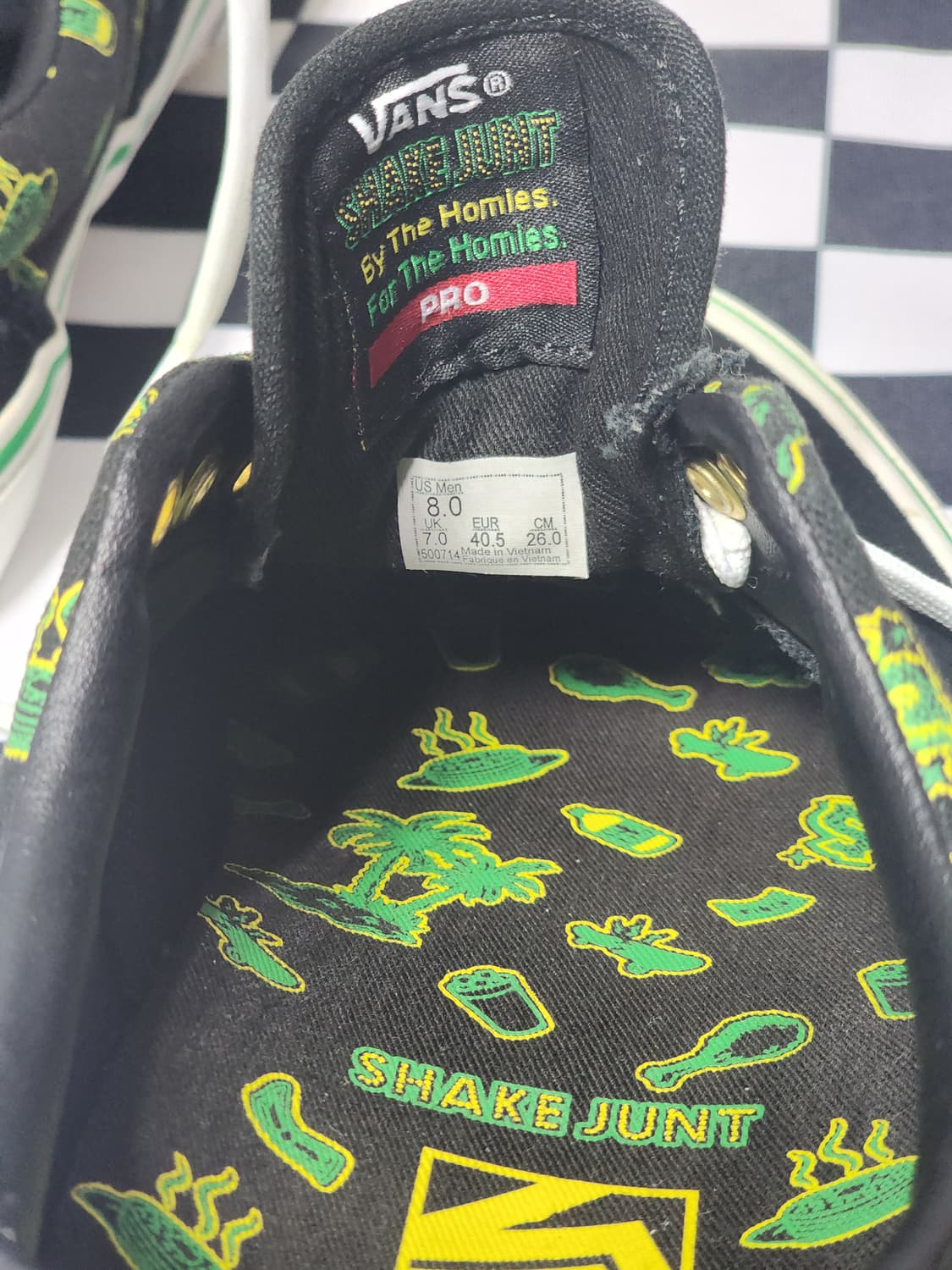 반스 X 쉐이크전트 에라 프로 스니커즈 Shake Junt 260mm 상품이미지9
