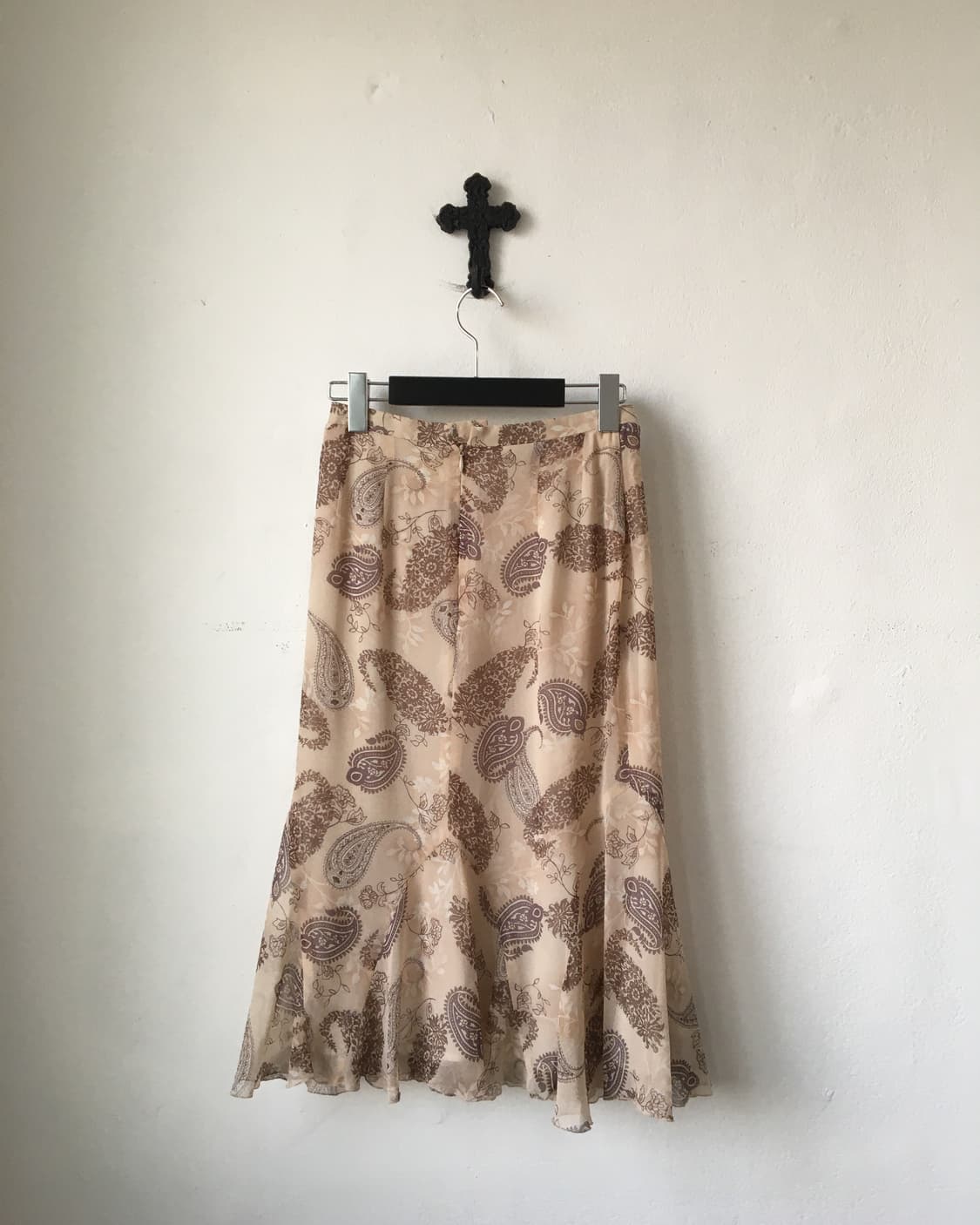 Paisley pattern midi skirt 상품이미지2