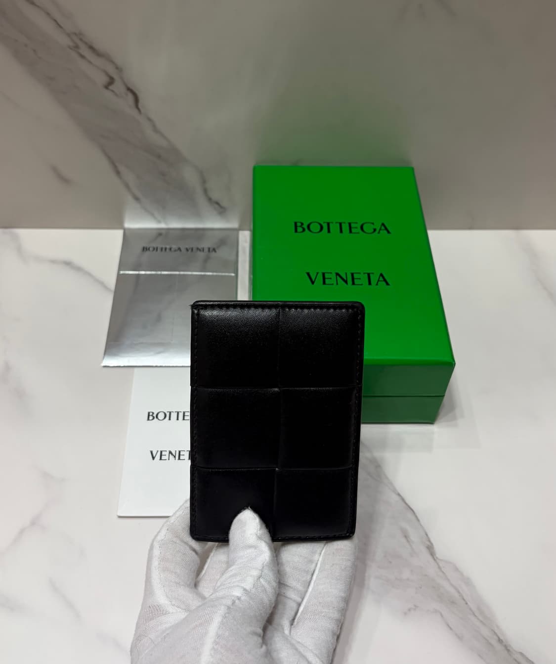 [정품] 보테가베네타 카세트 카드지갑 상품이미지1