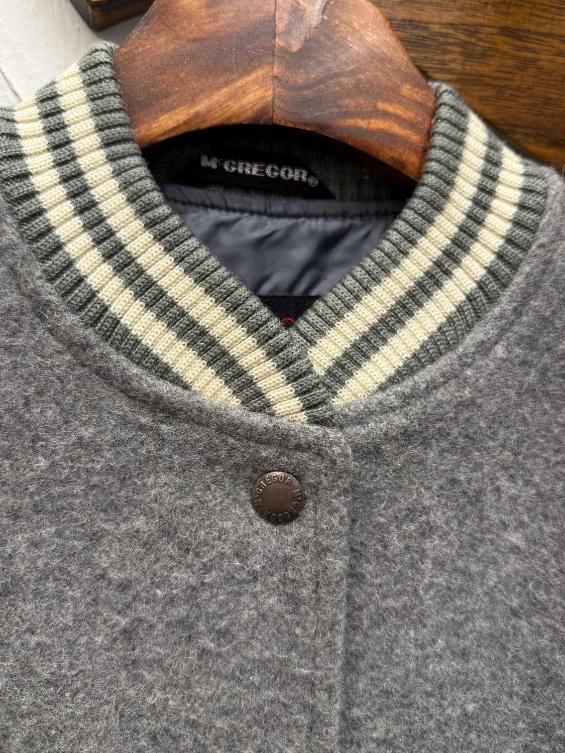 90s McGregor Wool Varsity Jacket 상품이미지5