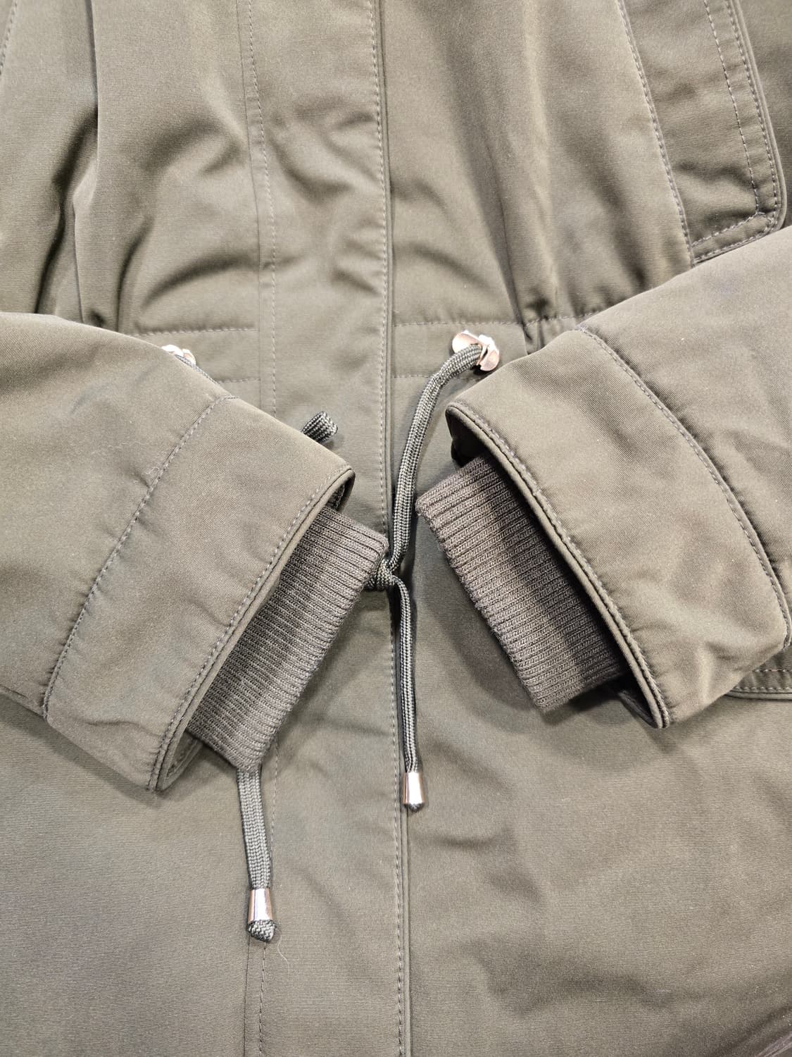 자라 ZARA trf 카키 겨울 야상 M (66) 상품이미지6