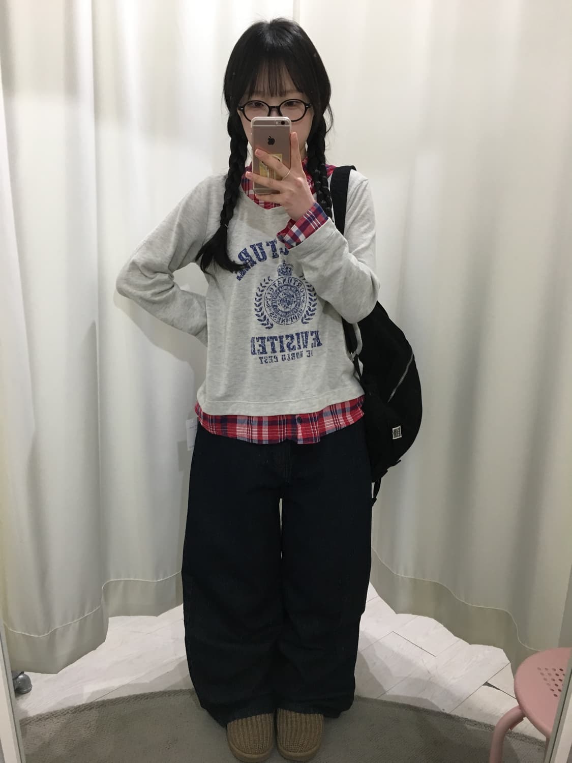 생지컬러 와이드 데님 팬츠 상품이미지3