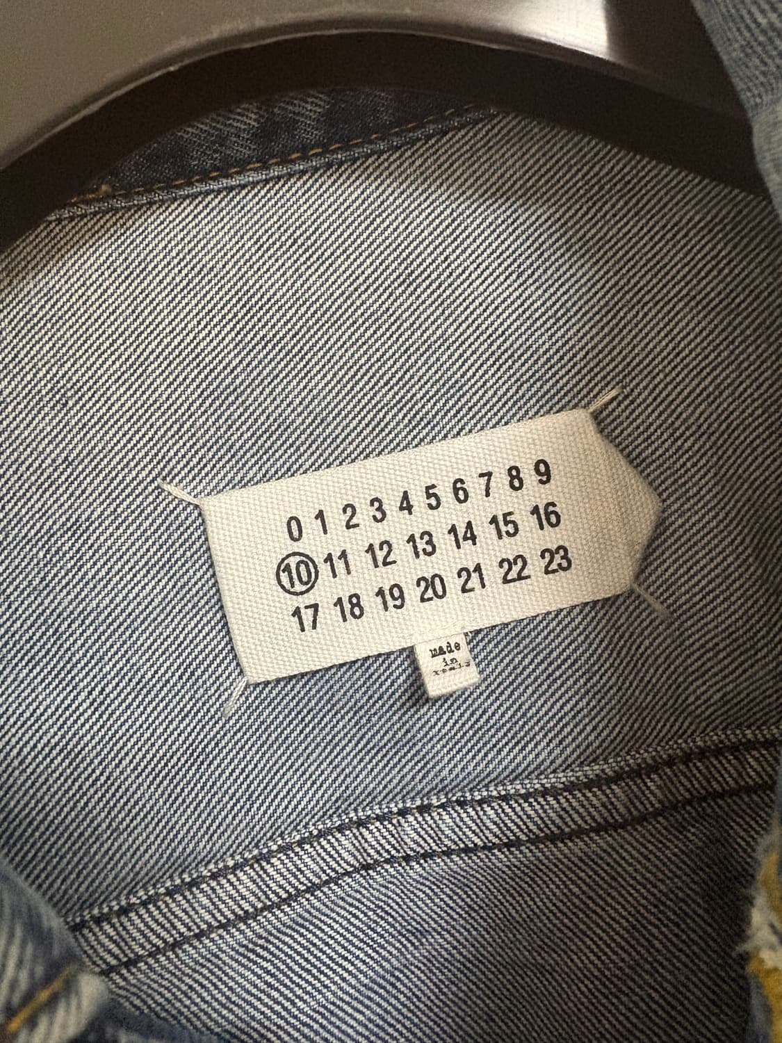 메종마르지엘라 디스트로이드 데님자켓 상품이미지3