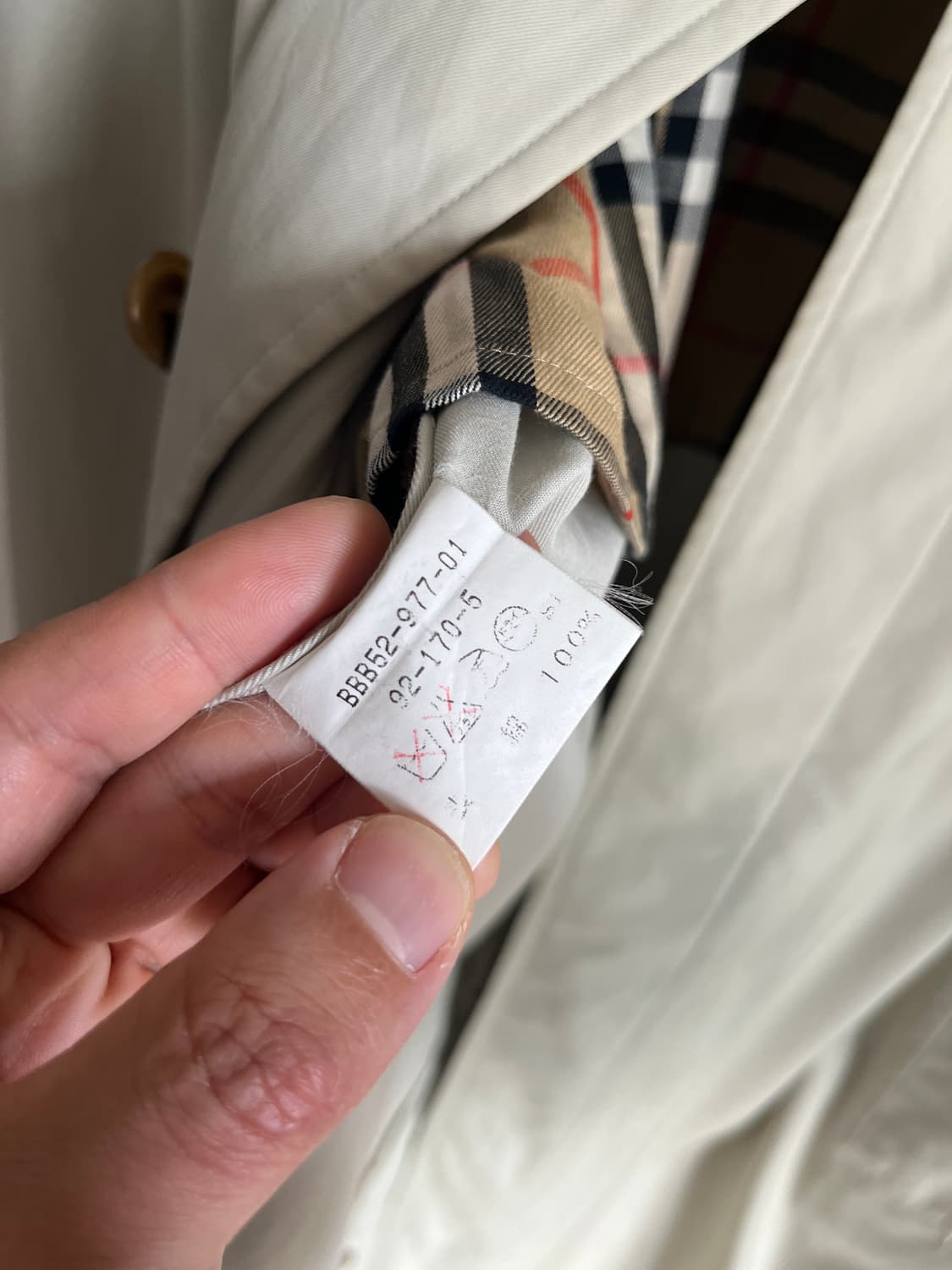 BURBERRY trench coat ( Made in JAPAN) 상품이미지5