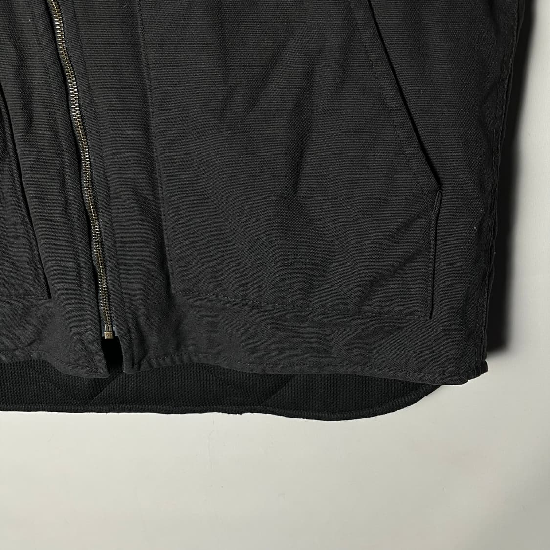 [Beams heart] 빔즈 하트 캔버스 집업 베스트 상품이미지3