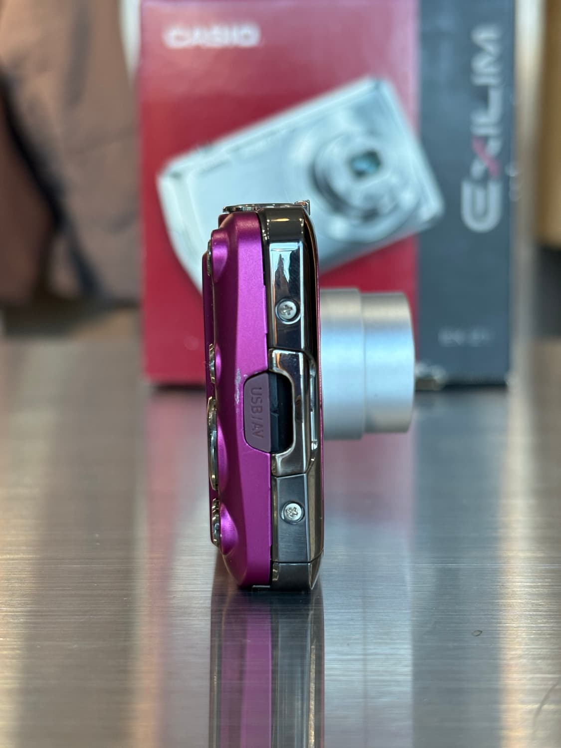 풀박/날짜표시)카시오 엑슬림 ex-z1 빈티지디카 상품이미지5