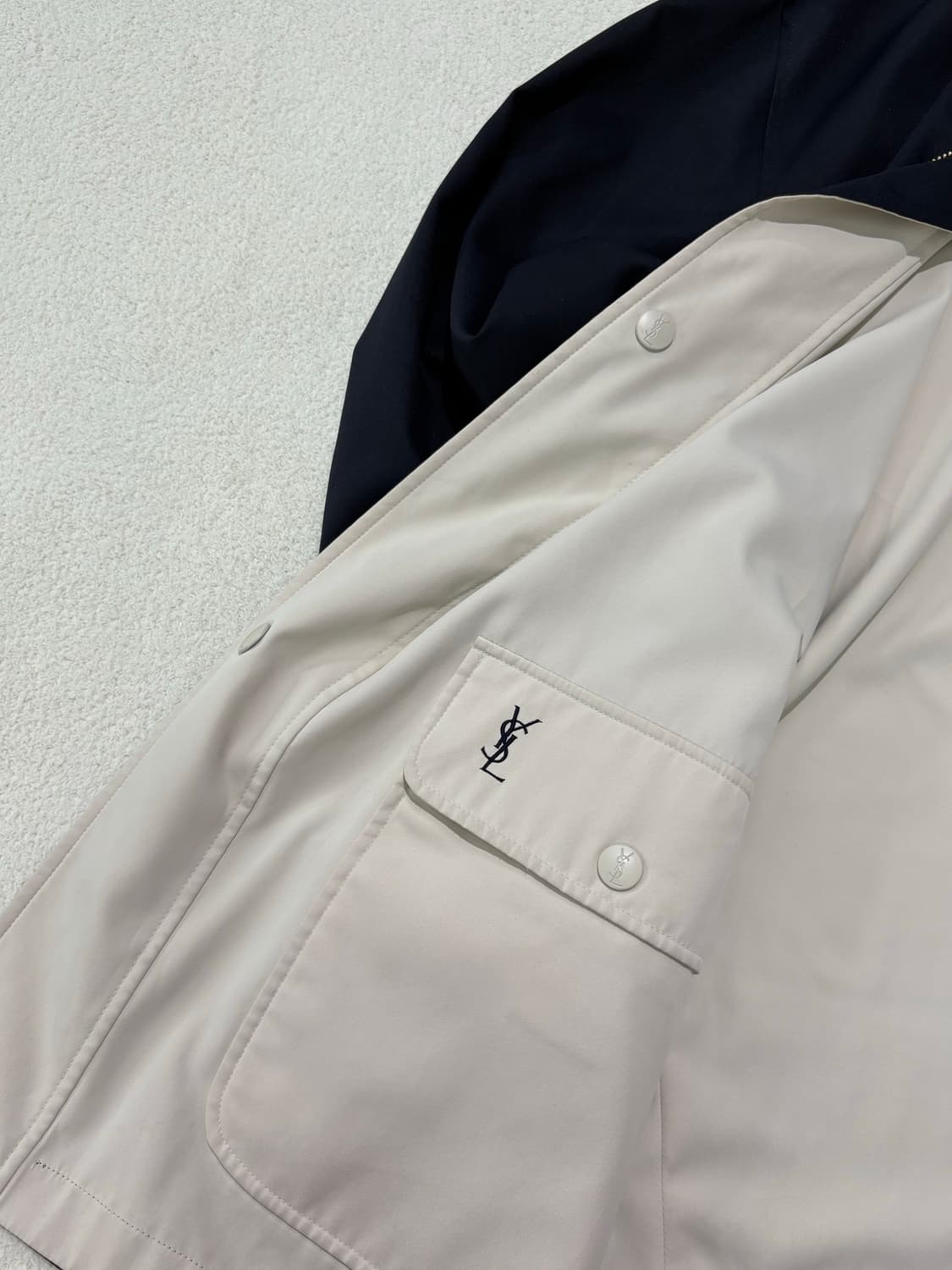 Ysl 입생로랑 리버서블 하프 코트 105-110 상품이미지3