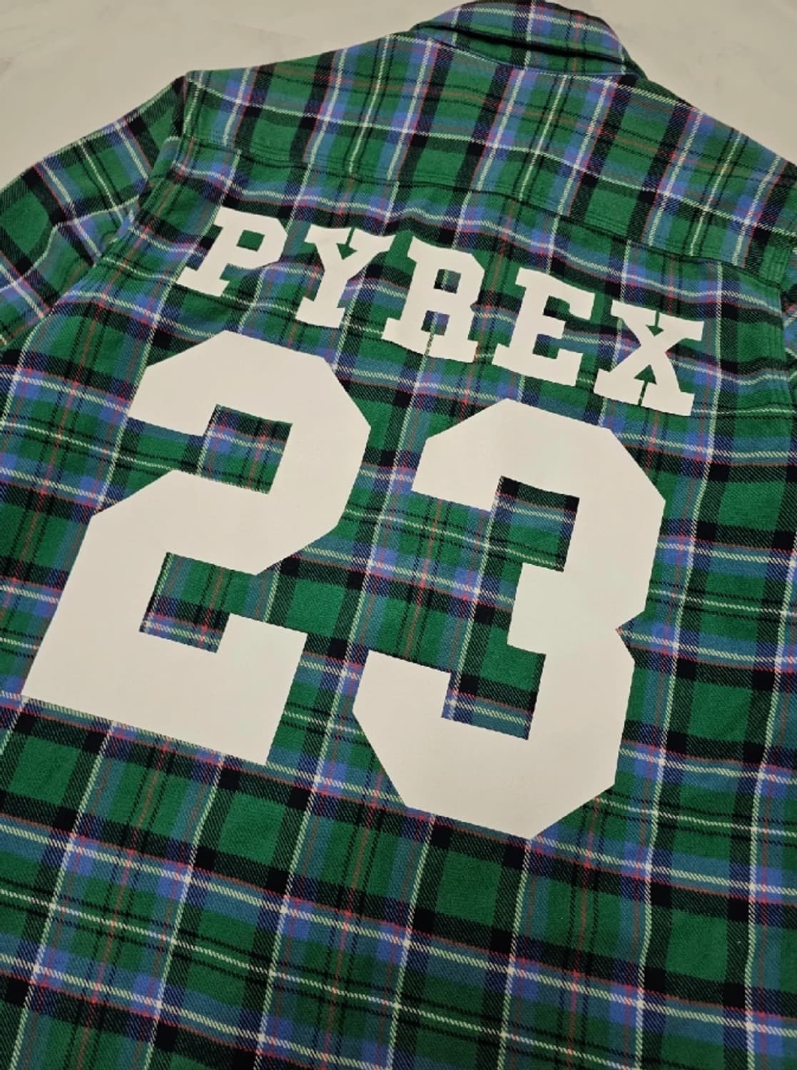 폴로 파이렉스 오프화이트 Rugby 체크 셔츠 95~100 상품이미지9