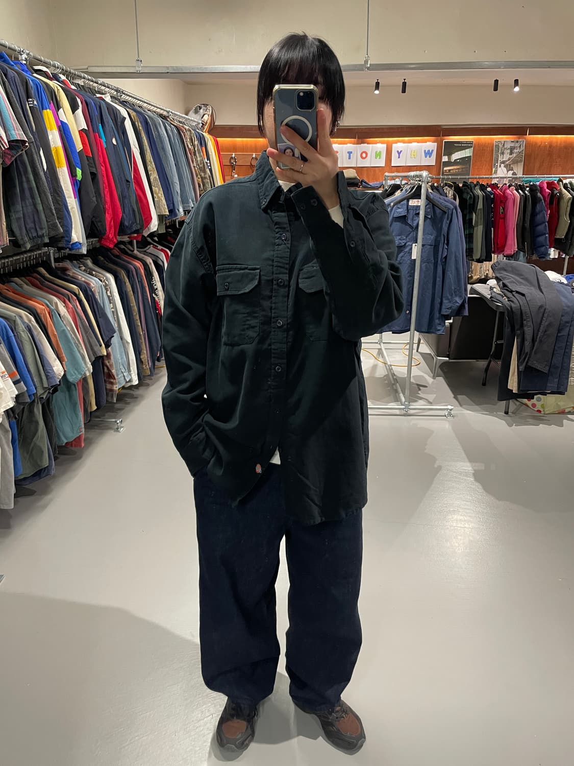 디키즈 코듀로이 워크 셔츠   상품이미지4