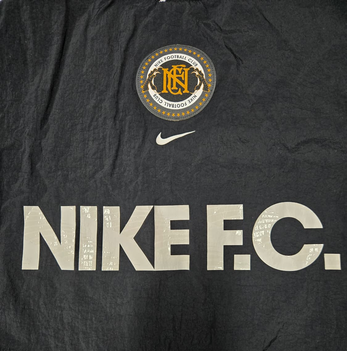 나이키 FC 리펠 사커 크루 우븐 블랙 바람막이 상품이미지4