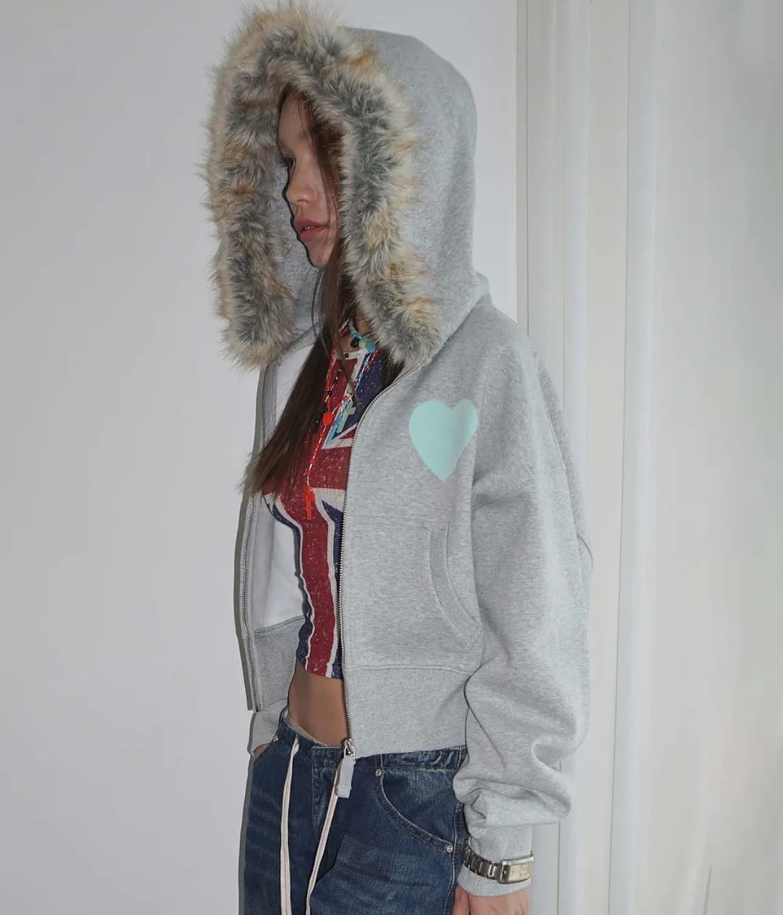 스컬프터 퍼후드 m 상품이미지2