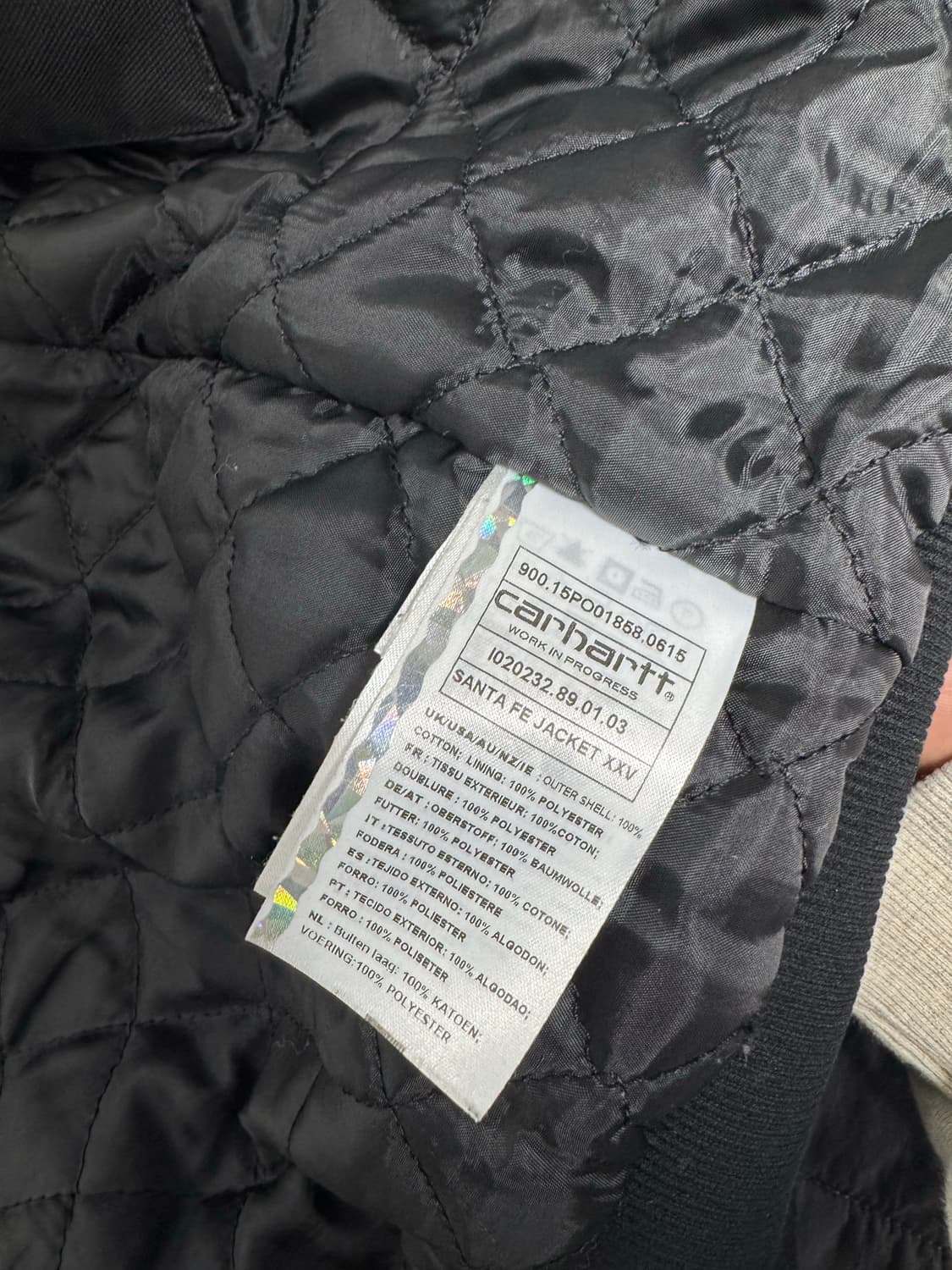 칼하트wip 25주년 산타페 XL (100-105) 팝니다 상품이미지5