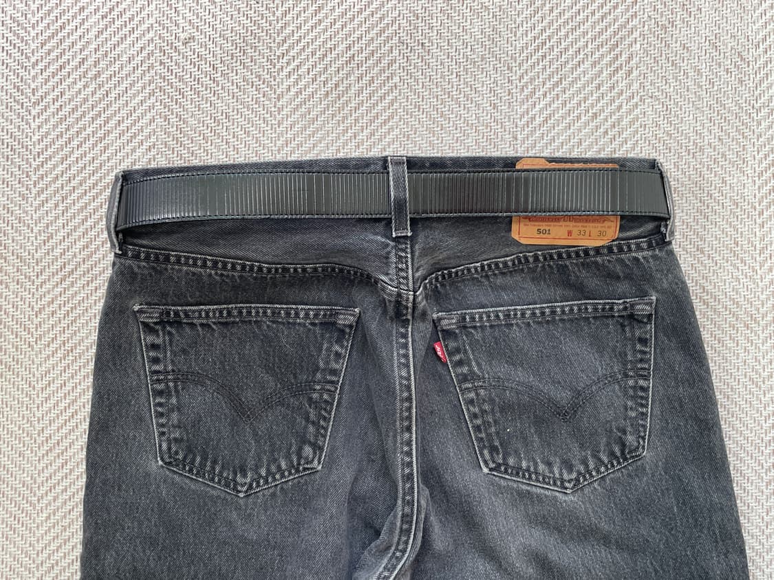 빈티지 아디다스 리버시블 레더 벨트  상품이미지4