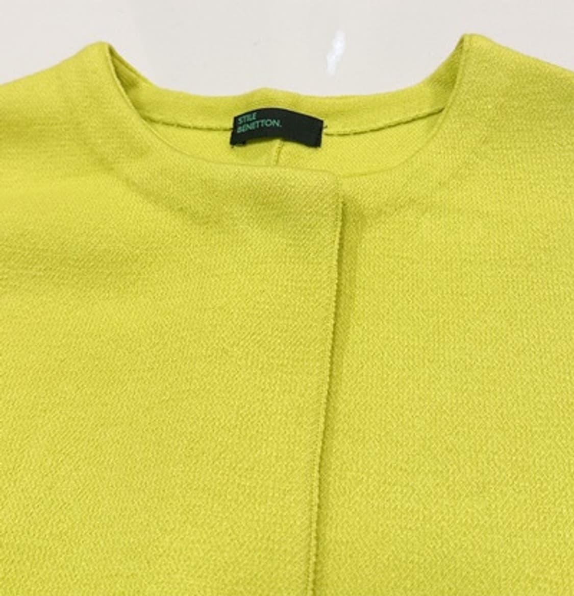 베네통 머스타드 롱가디건  상품이미지4