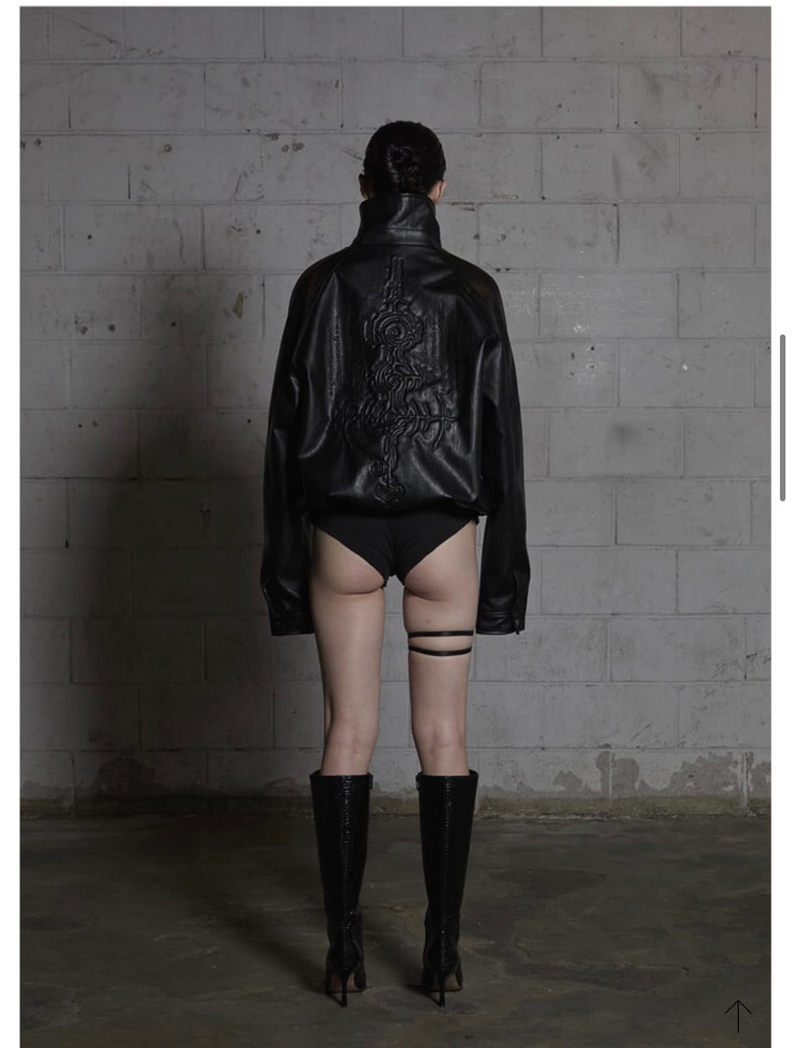 aniv leather jacket 상품이미지4