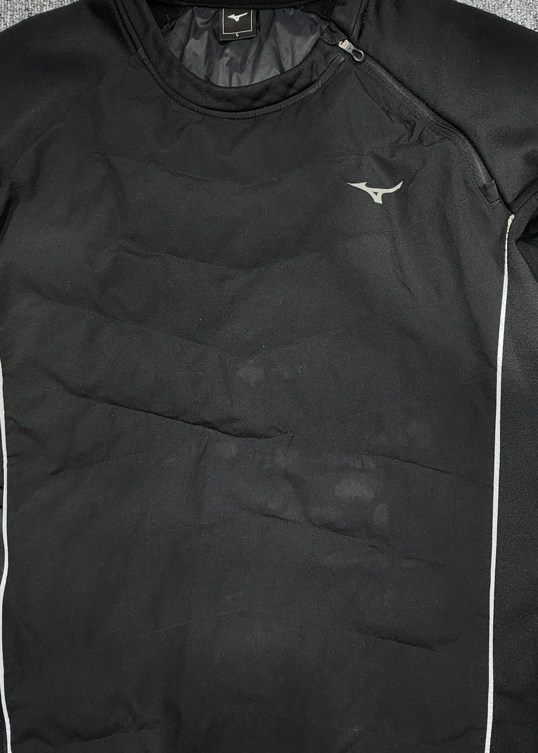 미즈노 스포티 지퍼 패디드 웜업 L 상품이미지3