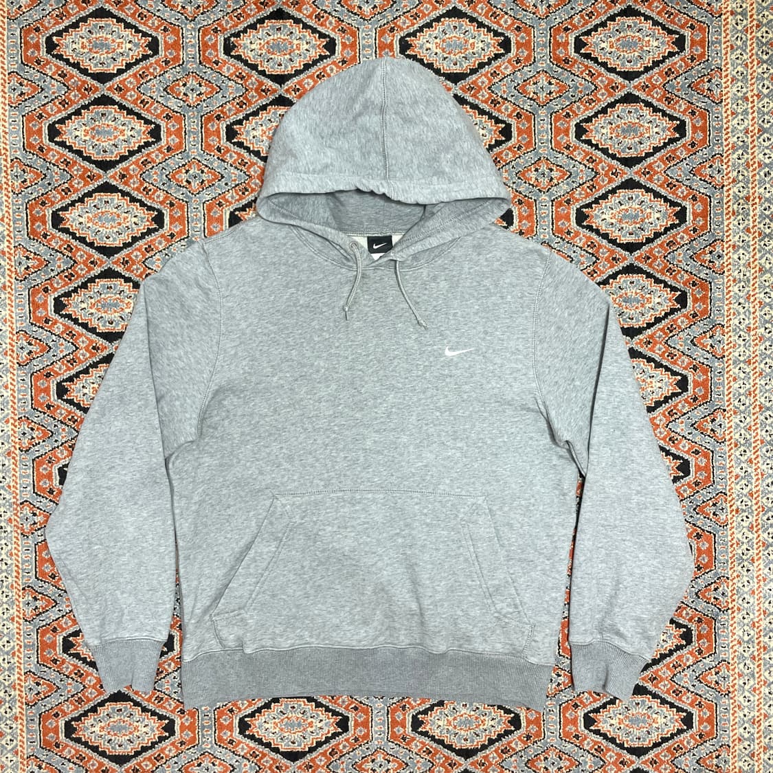 나이키 스우시로고 그레이 기모 후드티셔츠 남성M 상품이미지1