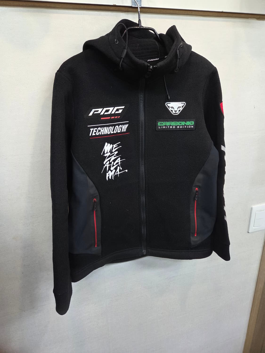 다이나핏 메짜라마 본딩 니트 후드집업 s 90 상품이미지6