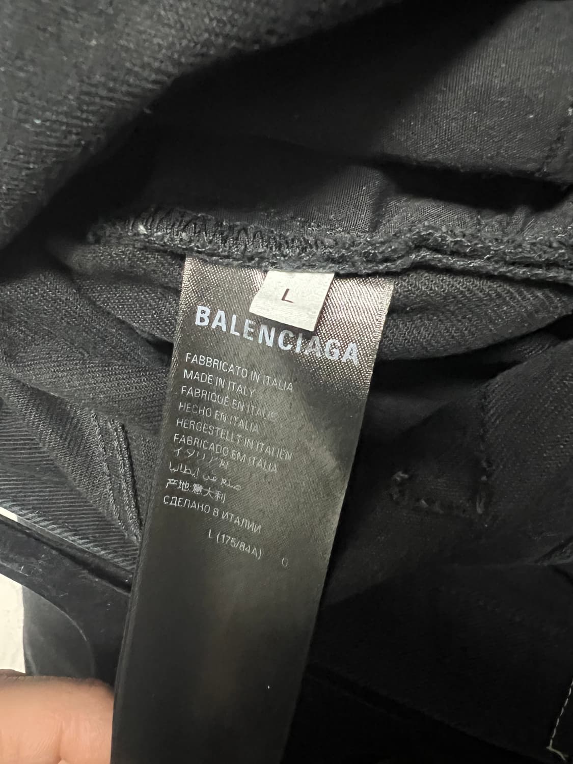 발렌시아가 23ss 스티커배기 L 상품이미지6