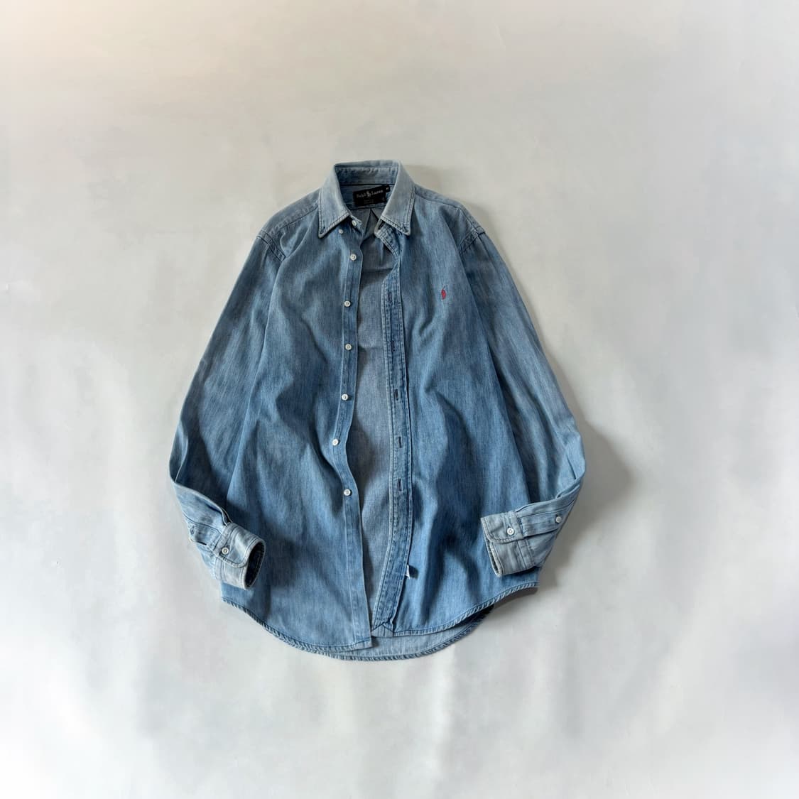 Polo Ralph Lauren 데님 버튼다운 셔츠 상품이미지1