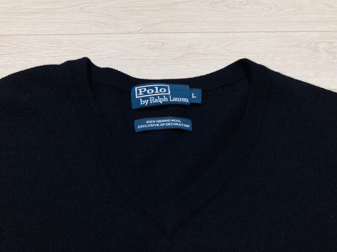 폴로 브이넥 울니트 100(L) 판매 상품이미지6