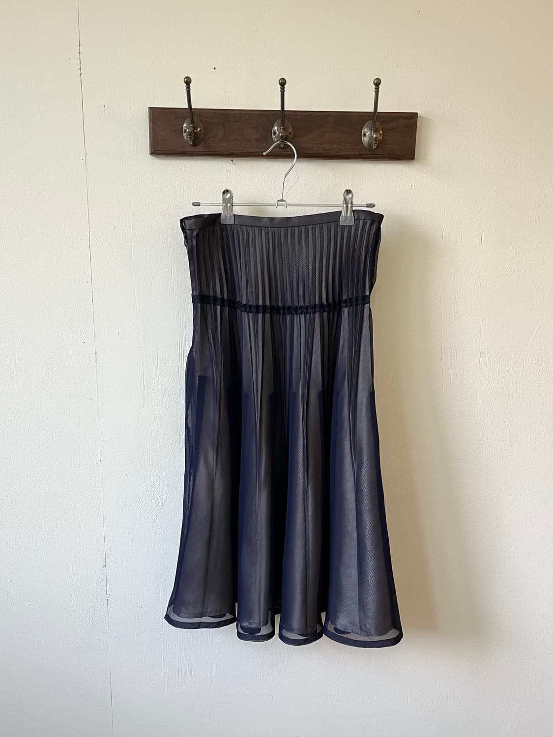 Lantana 레이스 네이비 스커트 상품이미지2