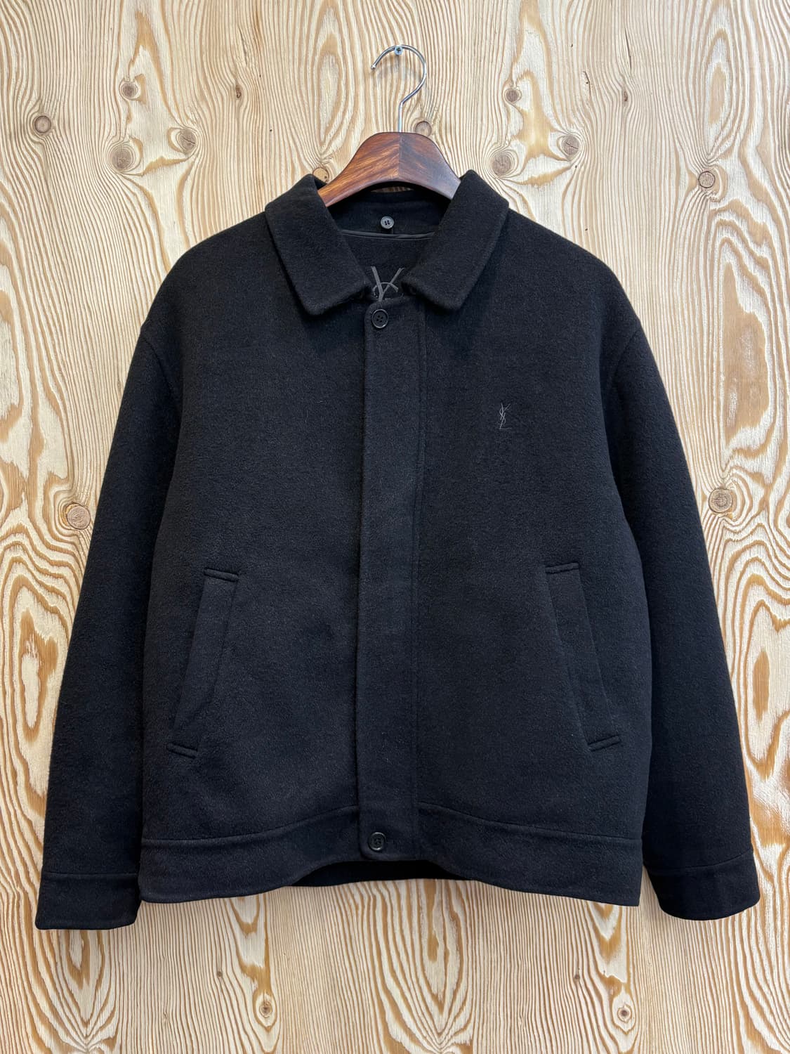 90s 입생로랑 캐시미어 블렌드 울 재킷 상품이미지1