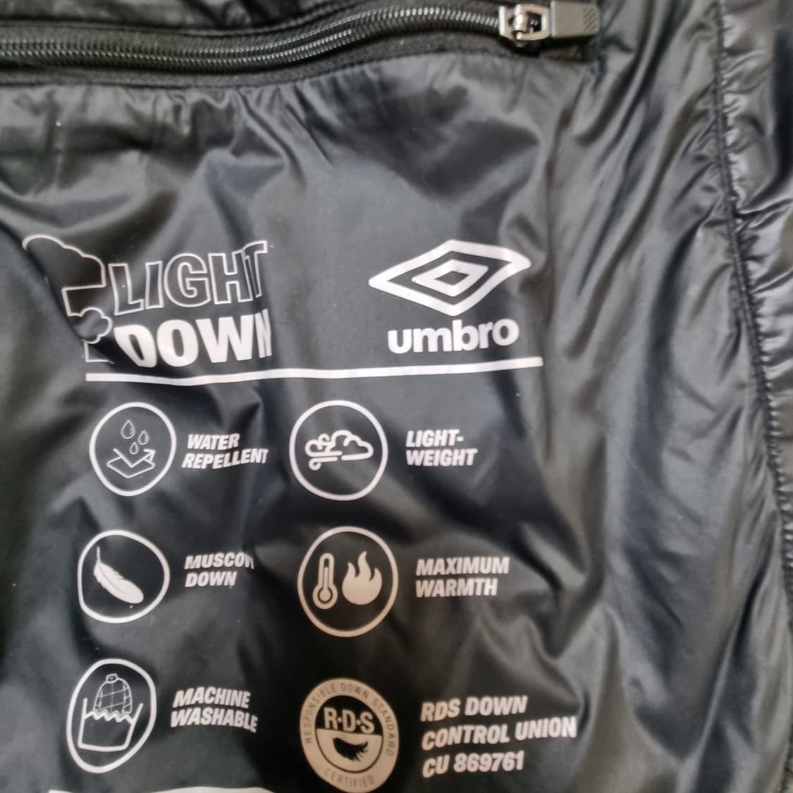 엄브로 플라이트 숏 머스크비 다운 자켓 (105/XL) 상품이미지5