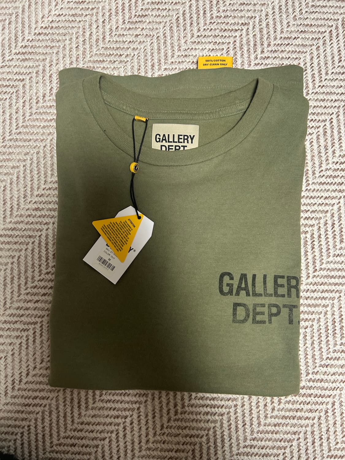 갤댑 25FW 신상 올리브 티셔츠(새재품) 상품이미지5