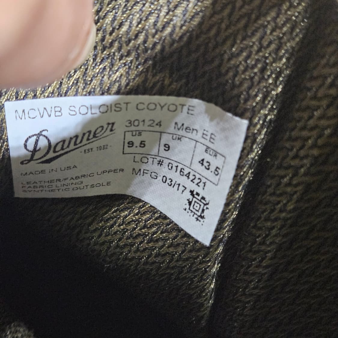 대너 x 타카히로 미야시타 솔로이스트 uk9 코요테 상품이미지4