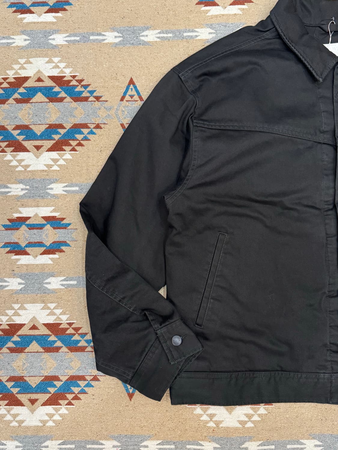 [XL] 나나미카 인슐레이션 트러커 자켓 블랙 상품이미지2