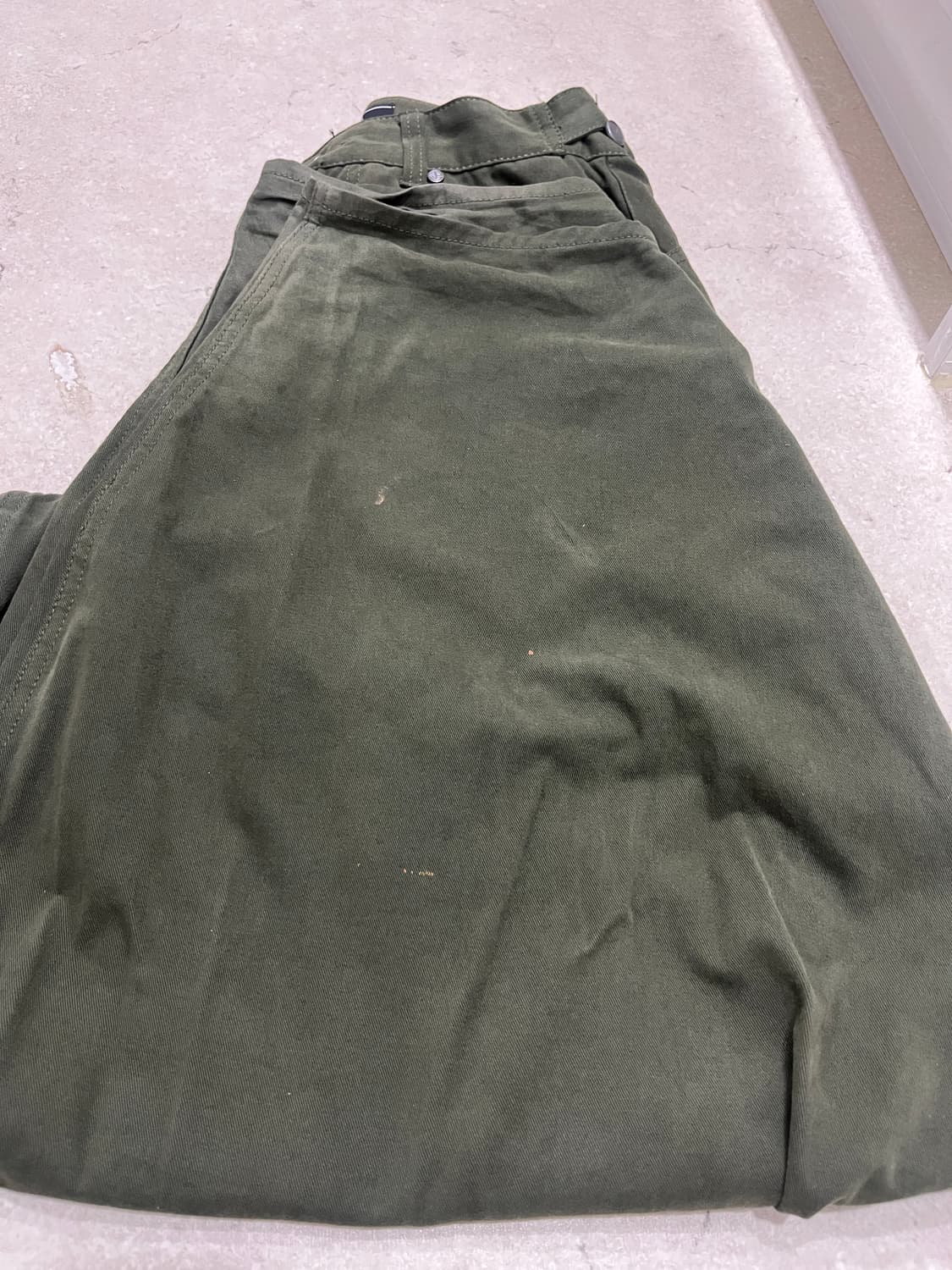 아이돈워너셀 벌룬 팬츠 카키 0사이즈 상품이미지6