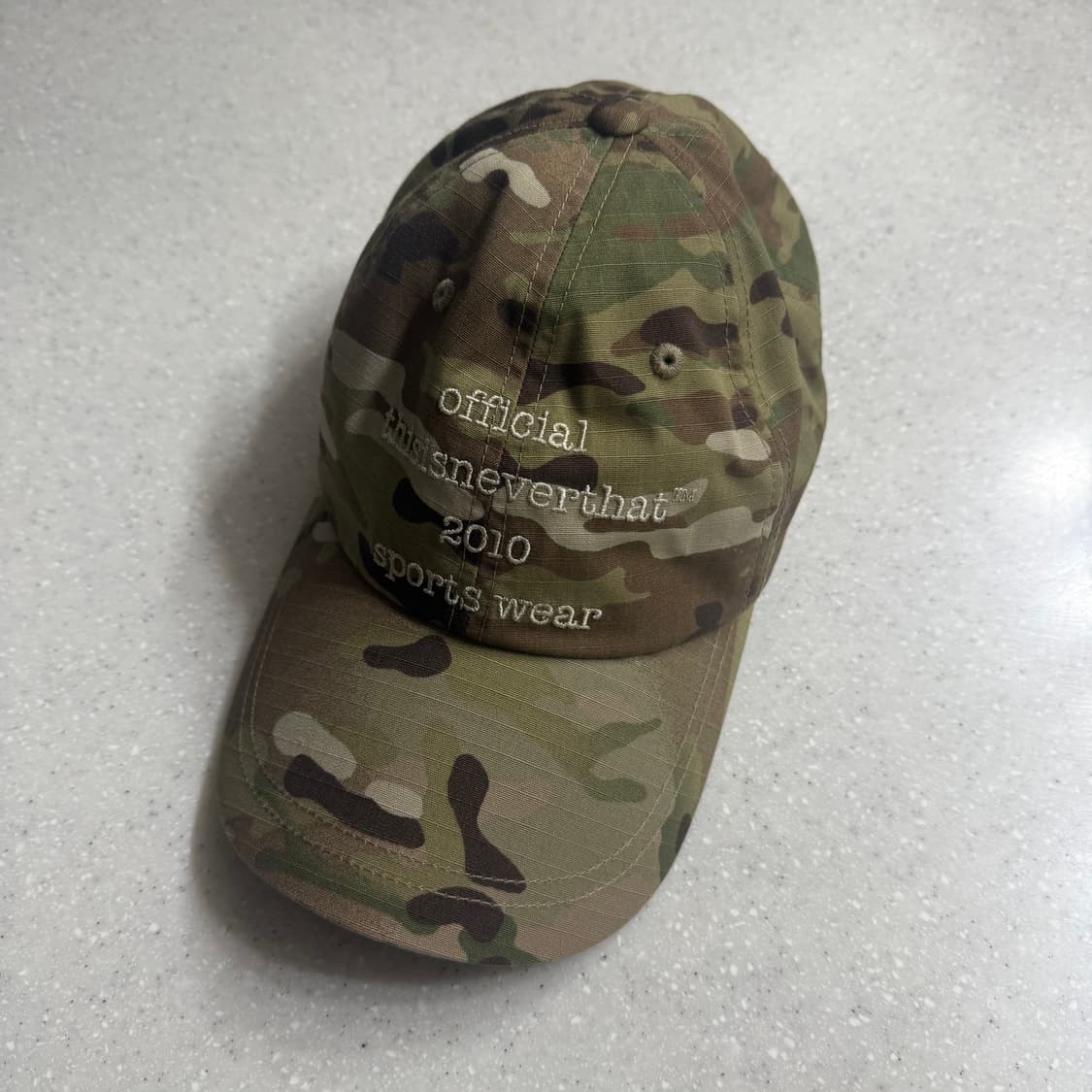 디스이즈네버댓 카모 멀티캠. 볼캡 상품이미지1