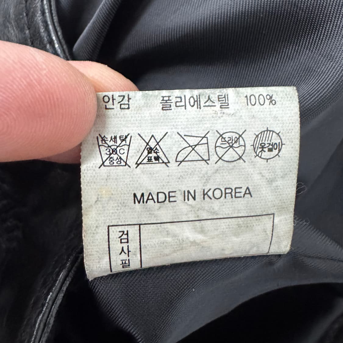 바이커 리얼레더 양가죽 사선 라이더 가죽자켓 상품이미지9