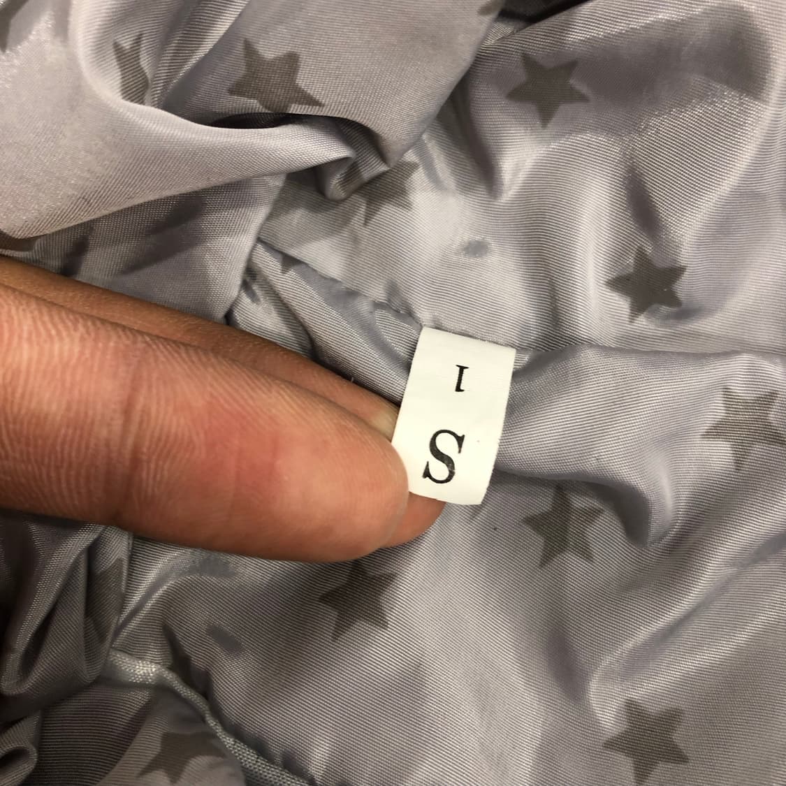 빈티지 별 패턴 바람막이 자켓 상품이미지5