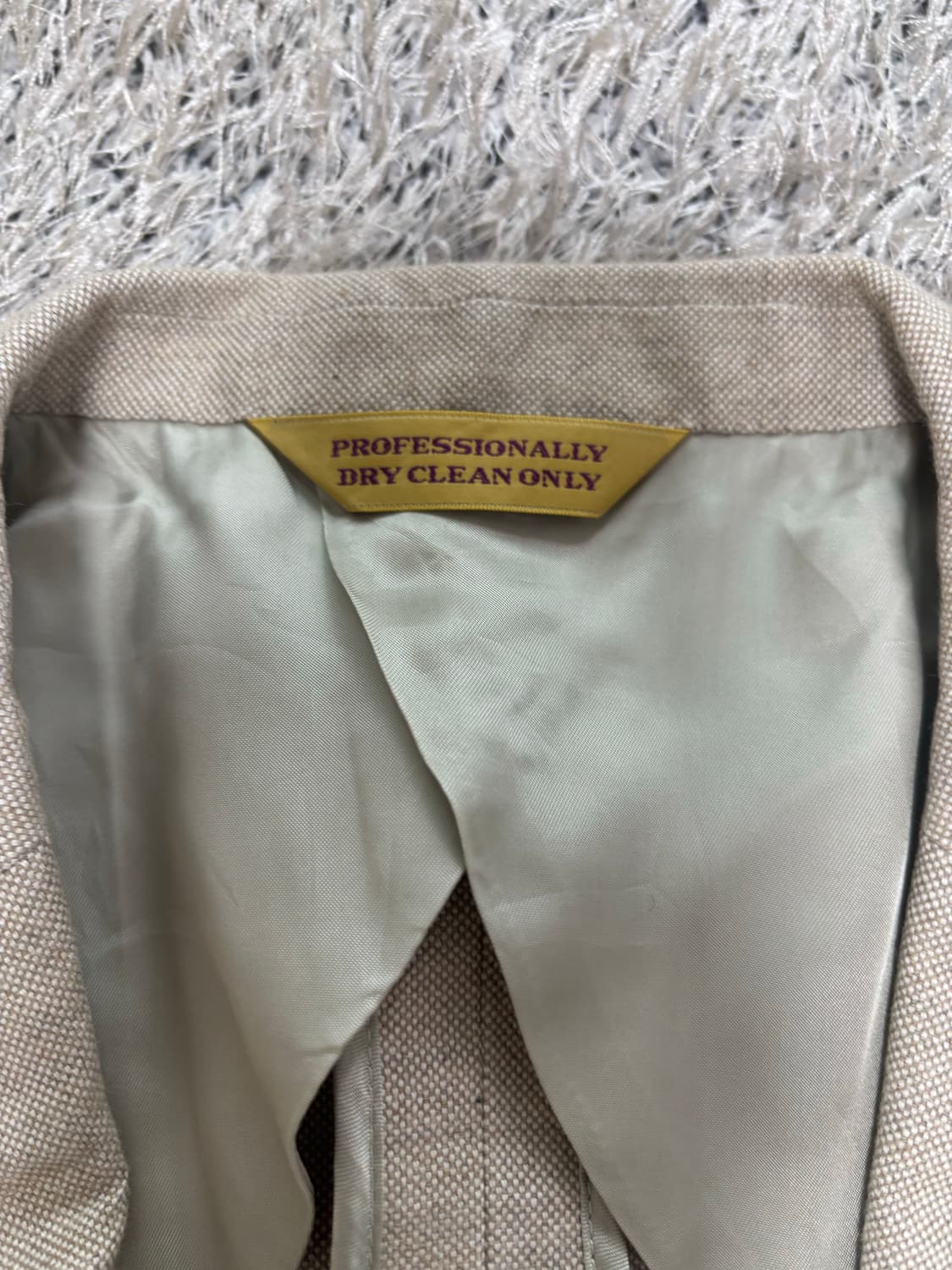 일제 PAUL STUART 면 블레이저 사이즈 105 상품이미지4