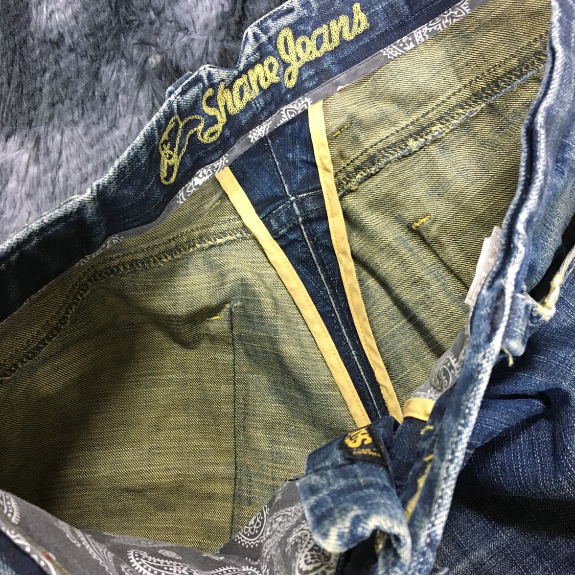 투티/A4 Shane Jeans 34 데님 워싱 청바지 긴바지 y2k 상품이미지8