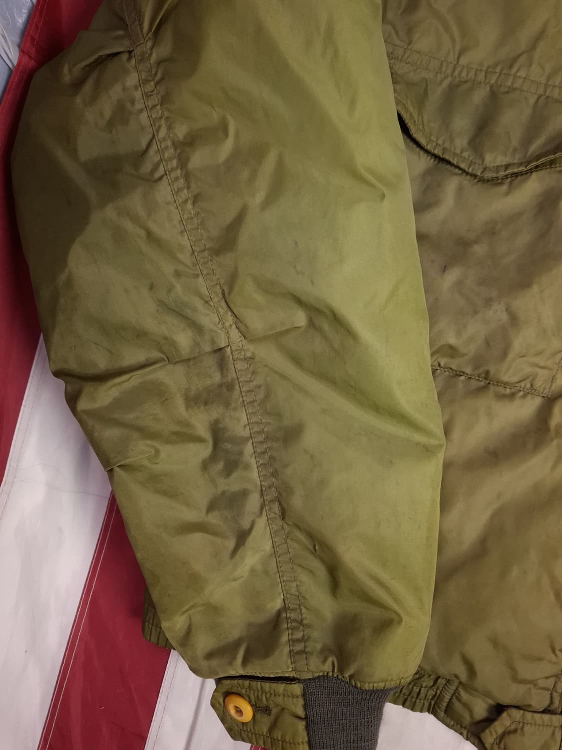 빈티지 미해군 G-8 복각 나일론 웹 항공 자켓 상품이미지6