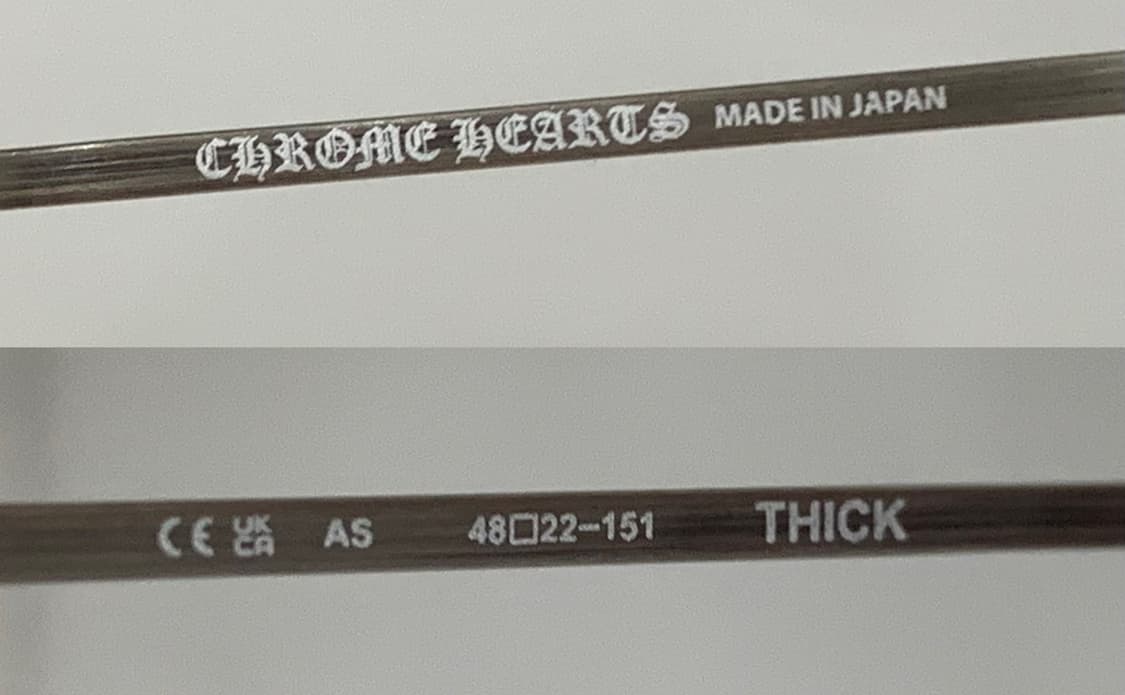 크롬하츠 THICK 앤틱실버[AS] 안경 틱 띡 상품이미지9