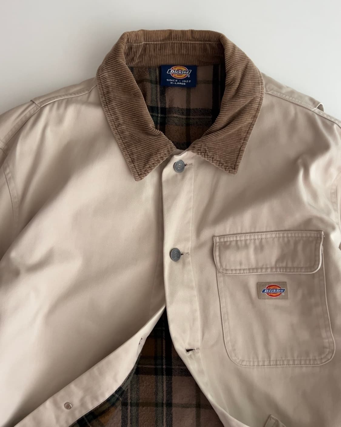 디키즈 코듀로이 카라 워크 자켓 XL 상품이미지3