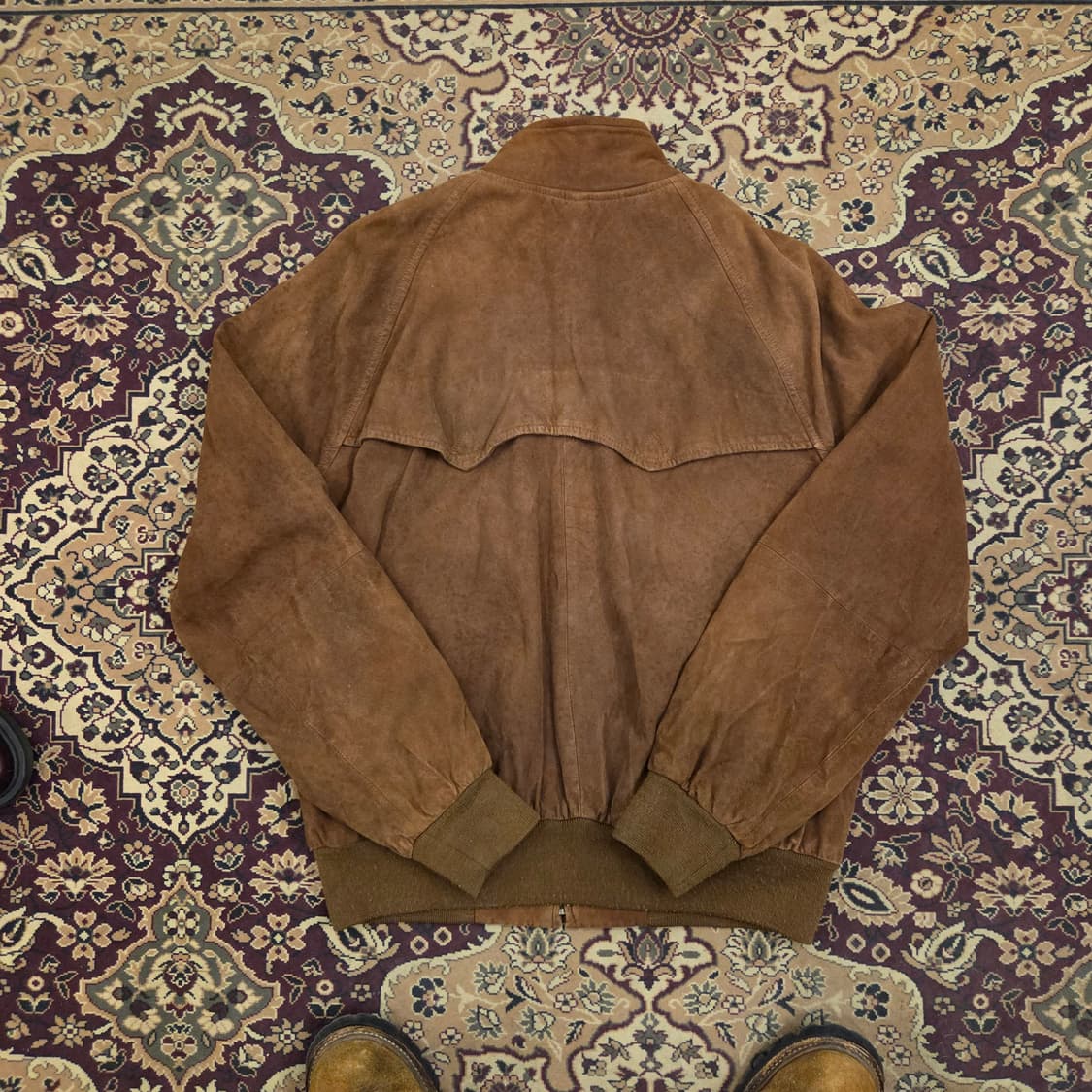 폴로 스웨이드 해링턴 g9 바라쿠타 자켓  상품이미지2