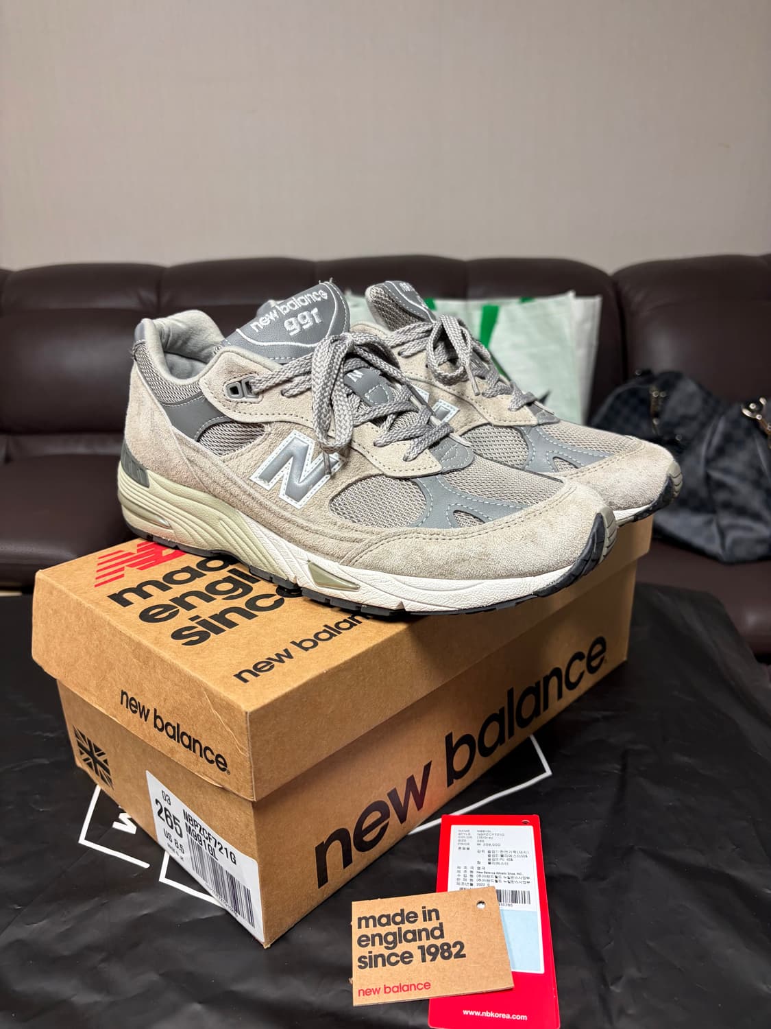 뉴발란스 991 Made in UK 그레이(265) 상품이미지1